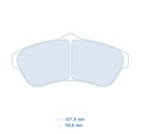 [4099RC6] 4099RC6 - CL brake pads RC6