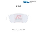 [4108RC6] 4108RC6 - Pastillas de freno CL Brakes RC6
