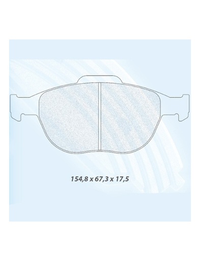 [4121RC8] 4121RC8 - Pastillas de freno CL Brakes RC8