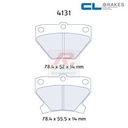 [4131RC5] 4131RC5 - CL Brakes remblokken RC5