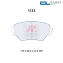 [4133RC6] 4133RC6 - CL Brakes remblokken RC6