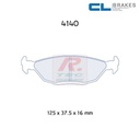 [4140RC6E] 4140RC6E - Pastillas de freno CL Brakes RC6E