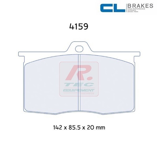 [4159RC6] 4159RC6 - CL brake pads RC6