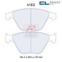 [4160RC6E] 4160RC6E - Pastillas de freno CL Brakes RC6E