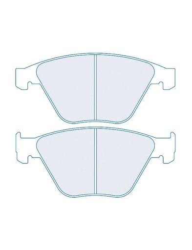 [4160RC6E] 4160RC6E - CL brake pads RC6E