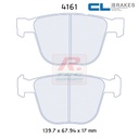 [4161RC6E] 4161RC6E - Pastillas de freno CL Brakes RC6E