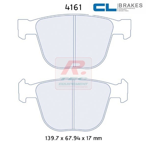 [4161RC6E] 4161RC6E - CL brake pads RC6E