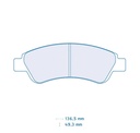 [4162RC6] 4162RC6 - CL brake pads RC6