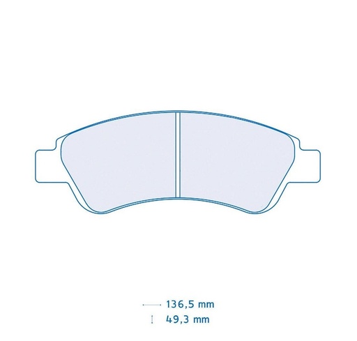 [4162RC6] 4162RC6 - CL brake pads RC6