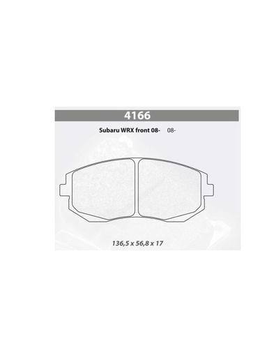 [4166RC6] 4166RC6 - CL brake pads RC6