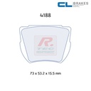 [4188RC6E] 4188RC6E - CL Brakes remblokken RC6E