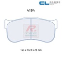 [4194RC8] 4194RC8 - CL brake pads RC8