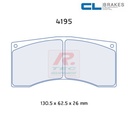 [4195RC8] 4195RC8 - Plaquettes CL brakes RC8