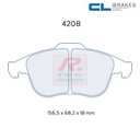 [4208RC6] 4208RC6 - CL Brakes remblokken RC6