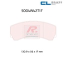 [5004W42T17RC8] 5004W42T17RC8 - Pastillas de freno CL Brakes RC8