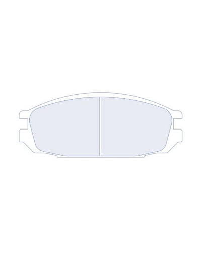 [5011W50T20RC6] 5011W50T20RC6 - CL brake pads RC6