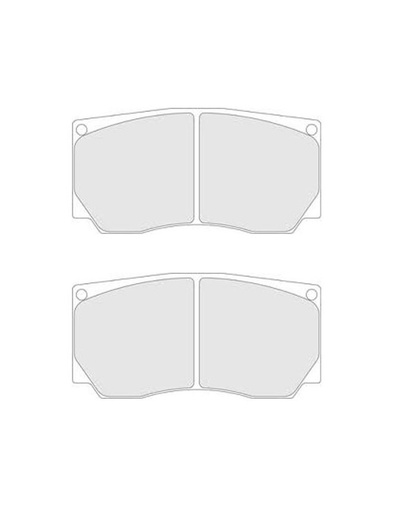 [5011W61T17,5RC6] 5011W61T17,5RC6 - CL brake pads RC6