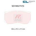 [5011W61T175RC6E] 5011W61T175RC6E - Plaquettes CL brakes RC6E