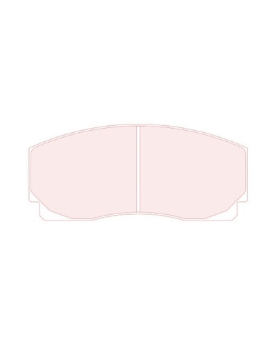 [5040W50T15RC8] 5040W50T15RC8 - CL brake pads RC8