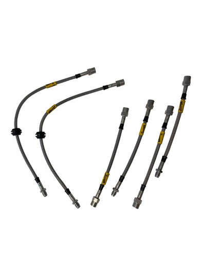 [SVW0500-4] Kit flexibles de frein Goodridge VK4 Volkswagen Golf Gti Mk 2 Arrière Tambour/TD