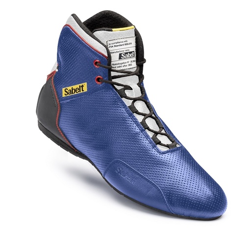 Chaussures Sabelt PRO HERO bleues TB-10 - FIA 8856-2018