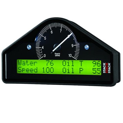 [ST8100-F-EC] Panel de indicadores analógicos STACK ST8100 (0-4-10.000 rpm) - negro