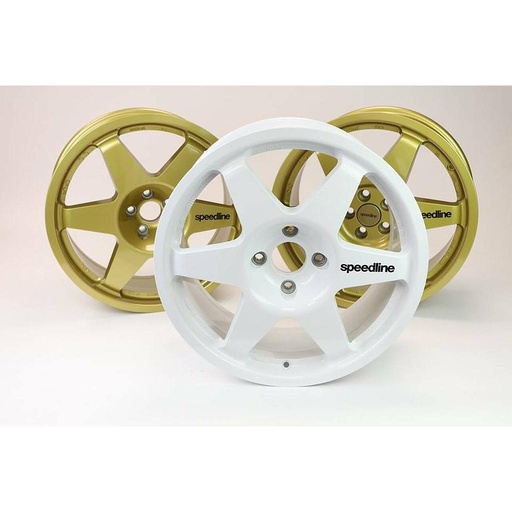 [SR4497ABAW1] Jante Speedline SL2013C, 8x18, ET=33, PCD=4x108, Blanche, Ford Escort Cosworth / WRC / Gr.A
