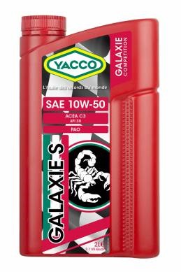 [Y 10W50 ABARTH] Abarth 10w50 engine oil - ACEA C3 - YACCO Galaxie (2L)