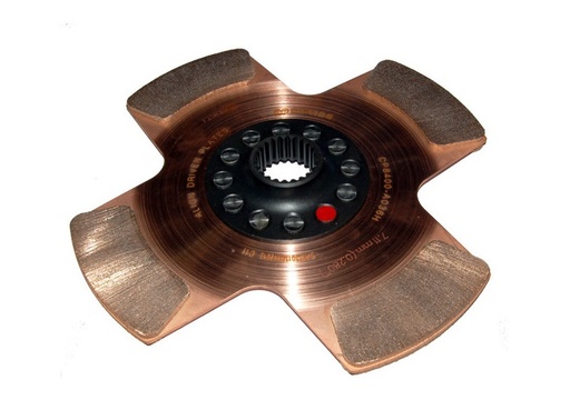 [CP8400-A019] Disque d'embrayage AP RACING Ø184 mm - 21.1x18 peug bv be - 4 patins - ép. 7.11 mm