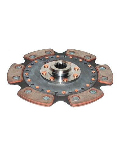 [CP5346-12] Disco de embrague AP Racing métal fritté rigide 6 patins 215mm M3