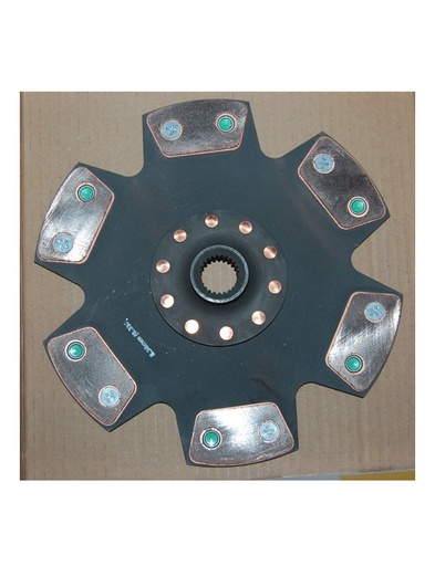 [CP4196-4] Disque d'embrayage AP RF Ø240 mm - 24.2 X 24 - 6 patins - épaisseur 8.38 mm - Kit CP2015-31R - SUBARU