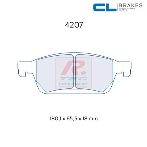 [4207RC6] 4207RC6 - Plaquettes CL brakes RC6