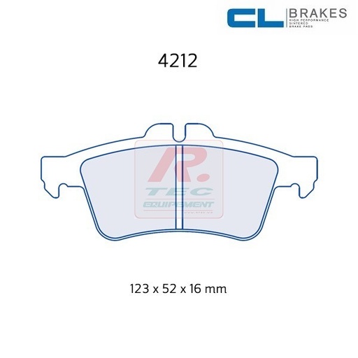 [4212RC6] 4212RC6 - Plaquettes CL brakes RC6
