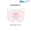 [5044W68T17RC6] 5044W68T17RC6 - Plaquettes CL brakes RC6