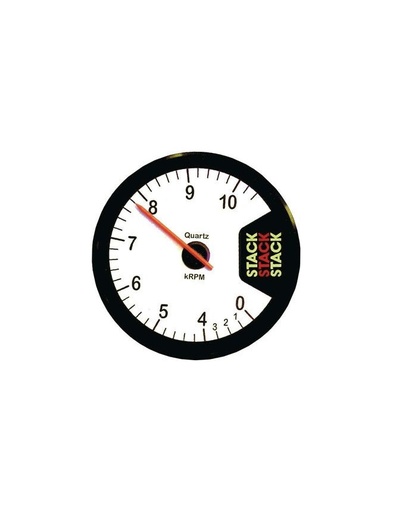 [ST200-04105W] Compte Tours St200 Clubman - électrique Pas A Pas - 0-4-10.5K - Ø 80mm - Blanc