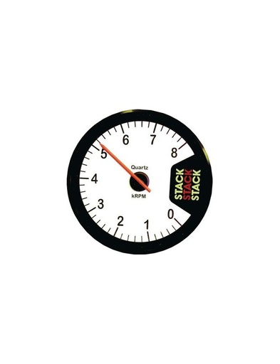 [ST200-08W] Compte Tours St200 Clubman - électrique Pas A Pas - 0-8K - Ø 80mm - Blanc