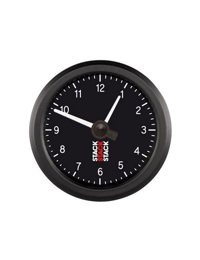 [ST3317] Manomètre d'Horloge Analogique - Noir