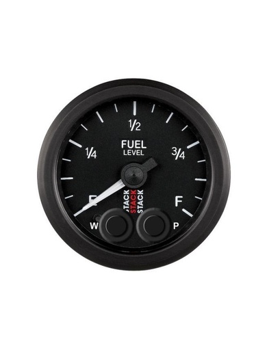 [ST3515] Manomètre de Niveau Carburant - Pro-Control - 0-280Ohm Progr - Ø 52mm - Noir