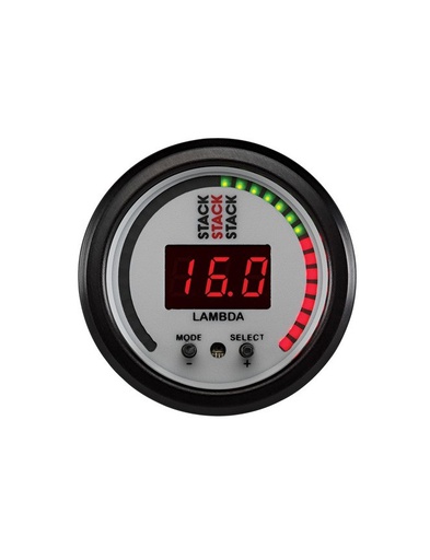 [ST3404] STACK Air/Fuel Meter (+ Lambda) (White)