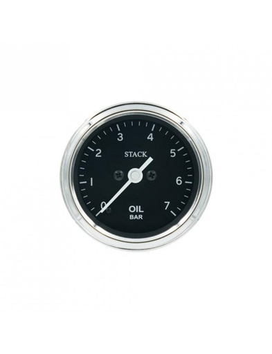 [ST3301C] Manómetro STACK CLASSIC 52 para la presión de aceite 0-7b eléctrico