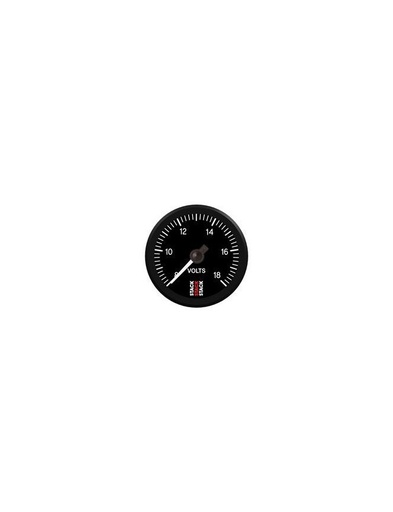 [ST3316] STACK Gauge Voltmeter 8-18 volt Pro electrical
