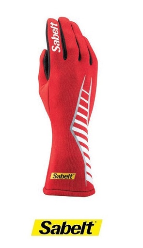FIA 8856-2018 TG2 Sabelt Gloves - Red