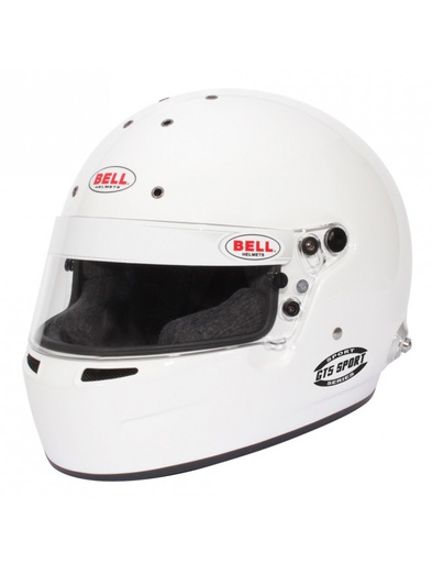 Casque BELL GT5 Sport intégral (HANS) Blanc FIA 8859-2015