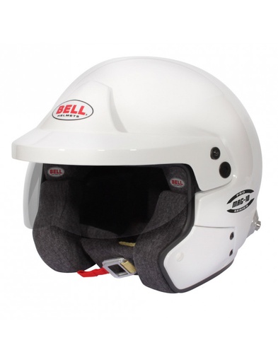 MAG-10 (HANS) Jet Helm Wit FIA 8859-2015 / SA2020