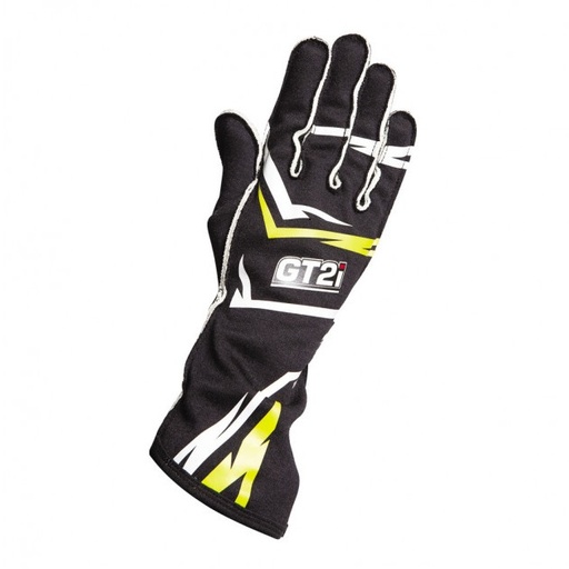 Gants GT2i Pro 03 Noir/Jaune - FIA 8856-2018