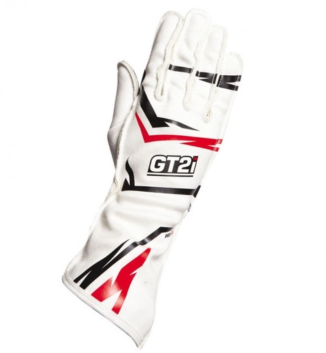 GT2i Pro 03 Gloves White - FIA 8856-2018