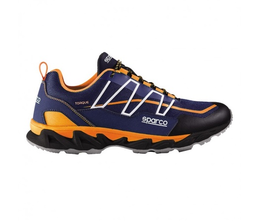 Zapatos mecánicos Sparco Torque 01 Azul Marino/Naranja