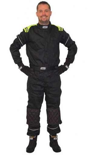 Traje mecánico del Club GT2i Negro/Amarillo