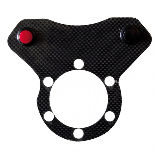 [SPE-PLATINE-C-B] Platine pour Volant Carbone 2 Boutons