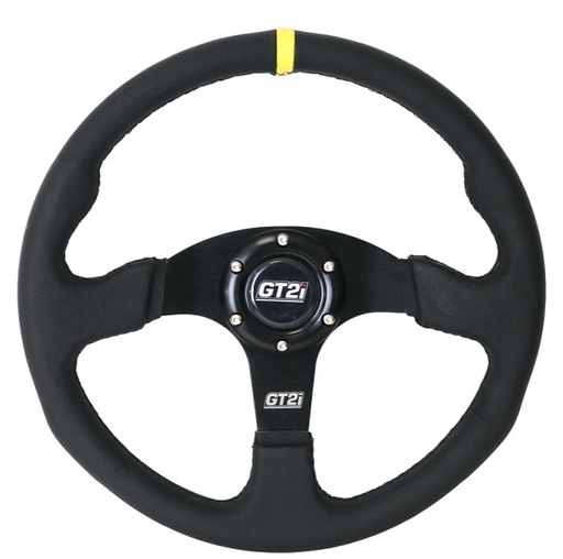 [MR-VOL002-NN-PLA] Volant GT2i Race cuir - Plat